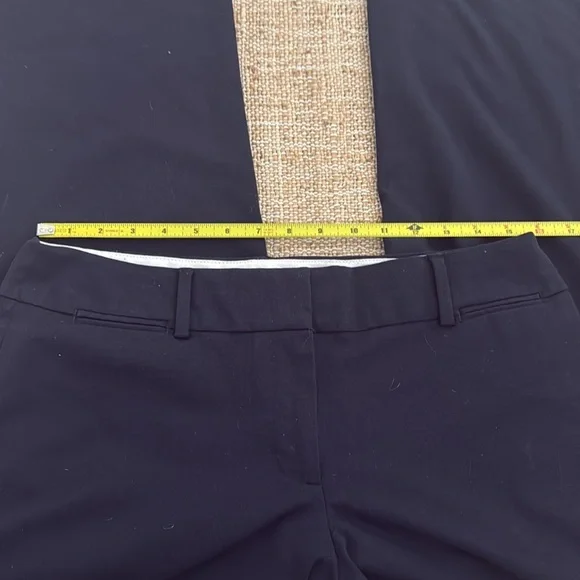 LOFT Julie Trouser Pants Black Size 10 P - Picture 7 of 7